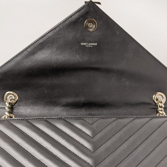 SOLD Saint Laurent Monogram Large Black Bag - Picture 8 of 10